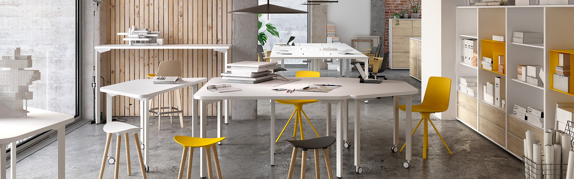 tables de bureau modul