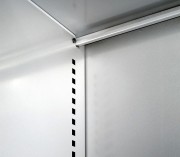 Steel cupboard side tambour PV Plus
