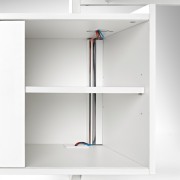 Adapta 2 Plus includes a number of solutions for effective wiring and cabling management (legs, desktops and modules). Adapta 2 Plus includes a number of solutions for effective wiring and cabling management (legs, desktops and modules).