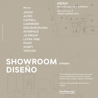 SHOWROOM DISEÑO 2018 Barcelona