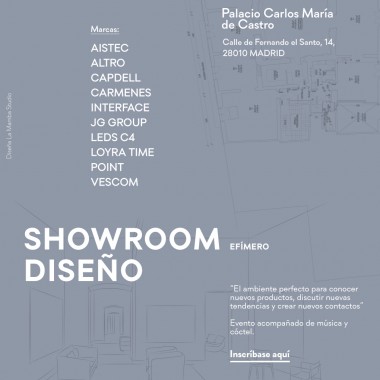 SHOWROOM DISEÑO 2018 Madrid