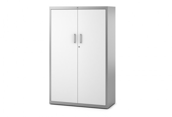 Steel cupboard with double door